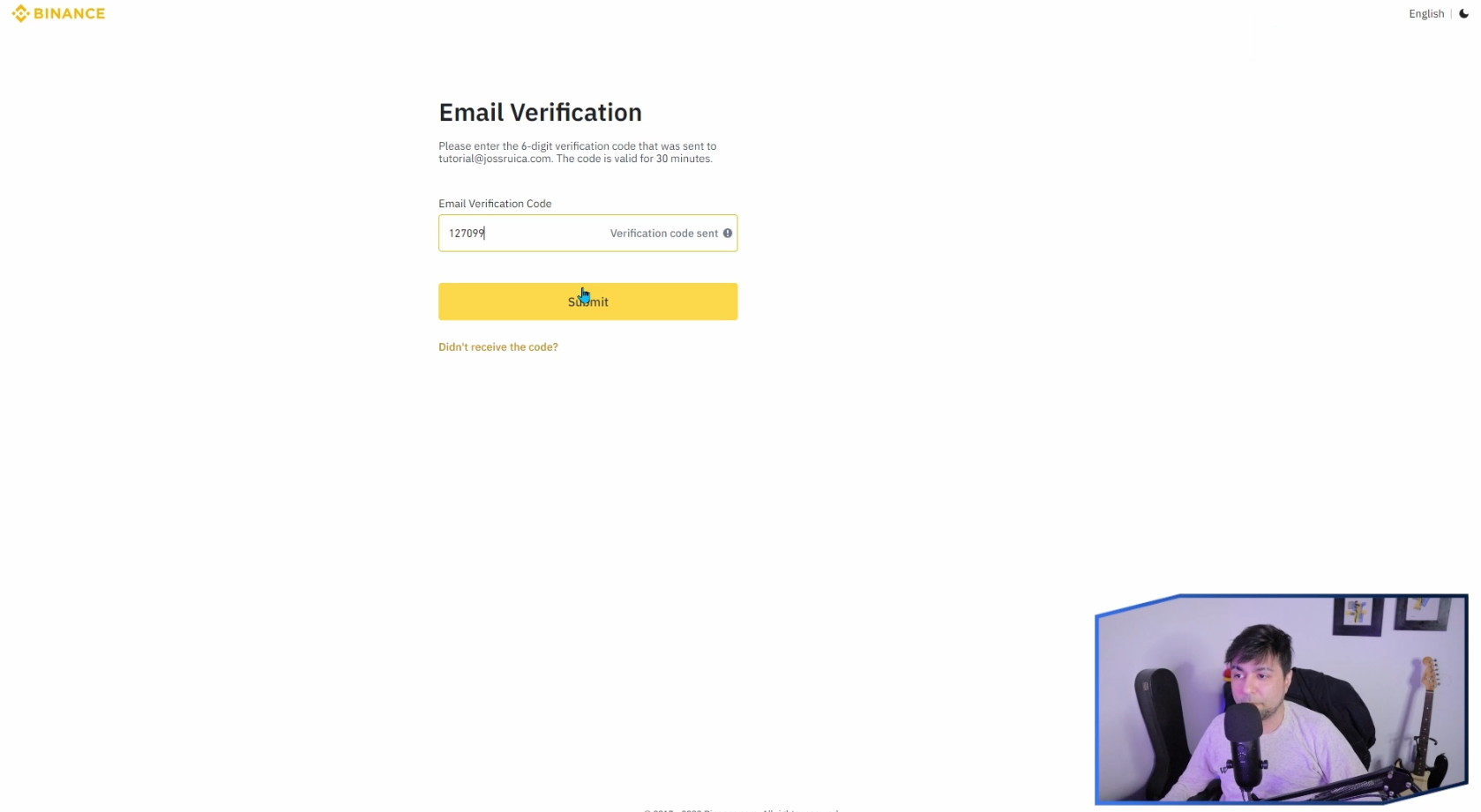 Cómo crear una cuenta en BINANCE en 2022 2 Binance Recibiremos un correo electrónico de confirmación
